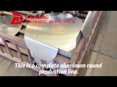 H12 Dischi di wafer di alluminio a cerchio rotondo per segnali di avvertimento stradale 1050