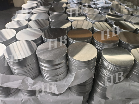 Fabbricazione in proprio e lega di buona qualità 3003 3004 3005 utensili da cucina ombrelli di lampada Dischi di alluminio rotondo