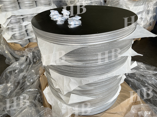 1060 - H14 Dischi circolari di wafer in alluminio lisci per segnali di avvertimento stradali Serie 1