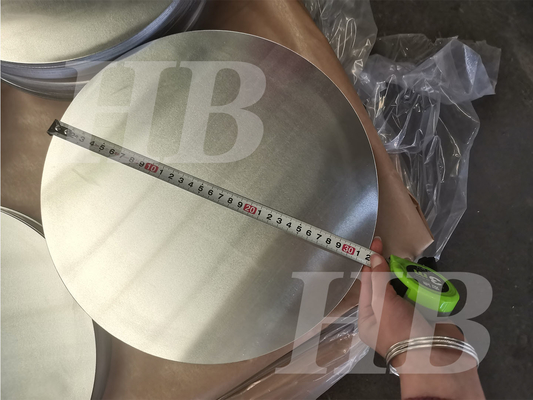 1050 1060 Categoria utensili da cucina fusti in alluminio laminato a caldo Leghe di piastre circolari