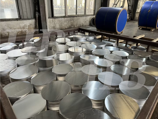 Fabbricazione in proprio e lega di buona qualità 3003 3004 3005 utensili da cucina ombrelli di lampada Dischi di alluminio rotondo
