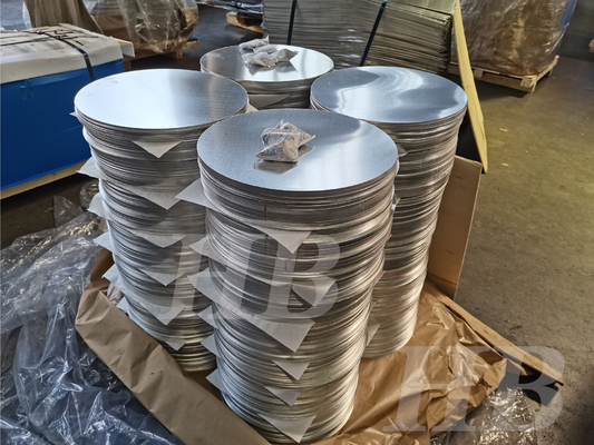 3 mm Spessore 1100 cerchi in alluminio DC laminato lucidato per la fabbricazione di pentole per utensili da cucina
