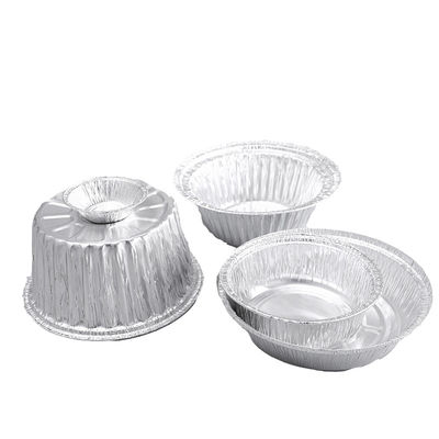 Scatola da pranzo in foglio di alluminio per alimenti di spessore da 0,3-6 mm personalizzata con sigillamento a prova di perdite per l'industria della ristorazione