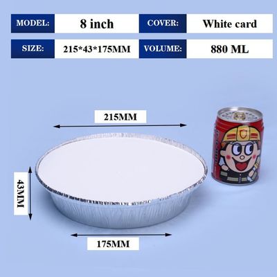 Contenitore da 8 pollici di foglio di plastica