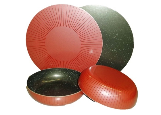 Dischi di alluminio colorati dipinti finiti mulino 3000 serie per il vaso