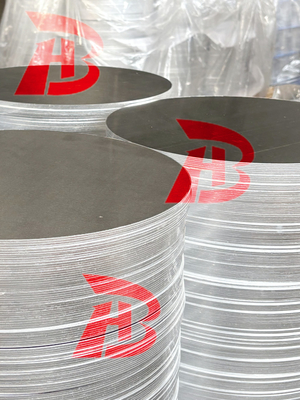 Dischi di alluminio di 5 mm circoli rotondi in bianco serie 1000 per ombrello 1600 mm