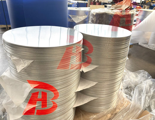 Disco di alluminio anodizzato DC laminato 1100 spessore 3 mm per pentole da cucina