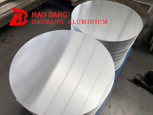 3003 1050 1060 Cerchio di alluminio in bianco H18 Temperatura 100 ‰ 1000 mm Dia Disco di disegno profondo per stampaggio utensili da cucina