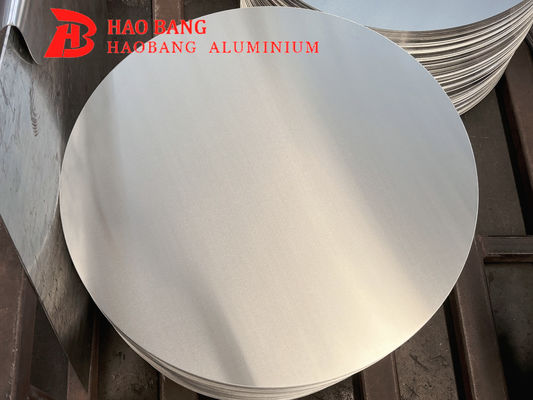 3003 1050 1060 Cerchio di alluminio in bianco H18 Temperatura 100 ‰ 1000 mm Dia Disco di disegno profondo per stampaggio utensili da cucina