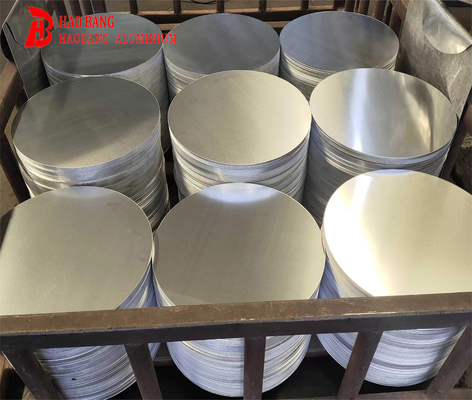 Buona spinning e profondo disegno cerchio rotondo disco di alluminio per utensili da cucina, copertura della lampada, riflettore, decorazione