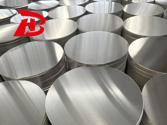Fabbricazione di superfici finite Casserole Dischi di alluminio Circoli 1050 H12 H14 H16 H18 H0 Cc Materiale Dc Materiale per il rivestimento della padella