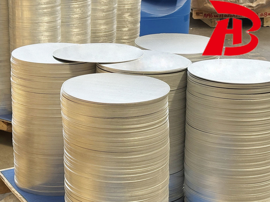 Superficie rivestita B209 ASTM 3003 8011 1050 1100 1060 Circoli di dischi di alluminio per padelle non adesive