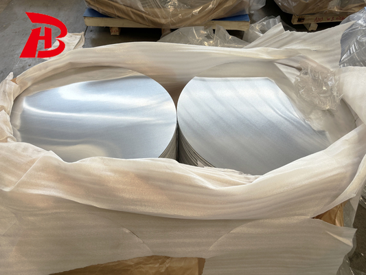 Fabbrica di laminato a caldo Cerchio di alluminio finito 1100 1070 spessore 0,3 mm-6,0 mm per segnale stradale