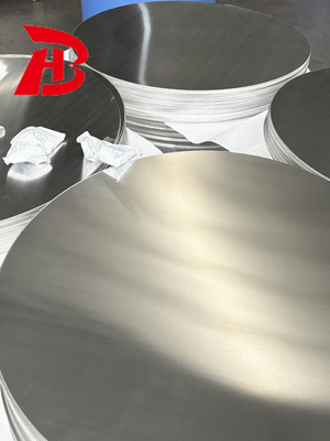 Piastra circolare di alluminio fine Dimensione personalizzata Diametro 80mm-1600mm