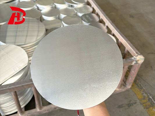 Circolo in alluminio personalizzato di 100-1000 mm di diametro Superficie liscia Disegno profondo per timbraggio industriale