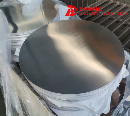 3003 astm b209 dc lamiere di alluminio circolare, dischi metallici rotondi per utensili da cucina