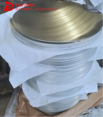 Fornitore di cerchi di alluminio vendere leghe di alluminio laminato a caldo / freddo lamiera piastra circolo ventilatore