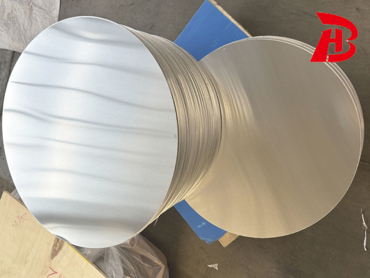1060 3003 5052 Lega H24 H32 2mm 676mm Diametro Cerchio di alluminio Per segnali di avvertimento stradale