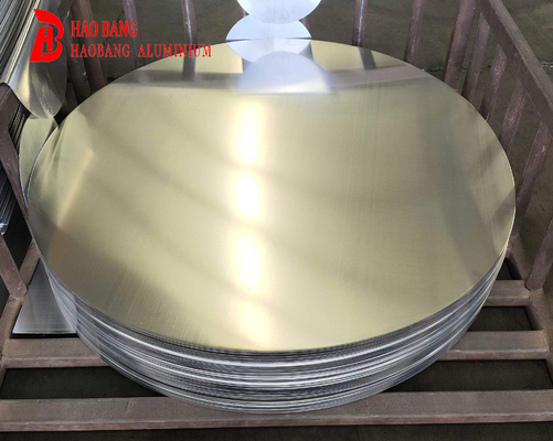 Circuiti di legno metallico di piastra circolare di alluminio circoli di disco metallico circoli bianchi per cucinare