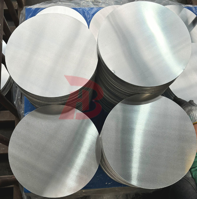 5052 5754 5083 Anodizzato di alluminio circolo Prezzi con superficie liscia e finitura argento