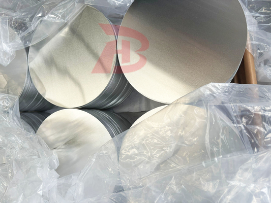 1050/1060/1070/1100 Acciaio di alluminio in bianco rotondo Rivestimento in argento per pentole e pentole