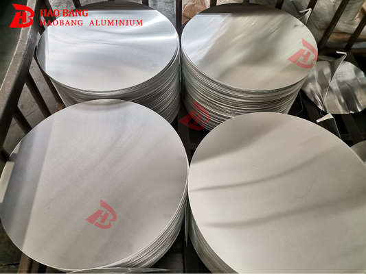 Caldaia elettrica 3003 di alluminio circolo bianco superficie liscia