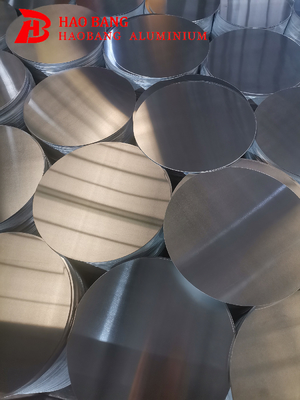 1 Serie di cerchio di alluminio di finitura di specchiatura di lavorazione di alte prestazioni per segnali di avvertimento stradale