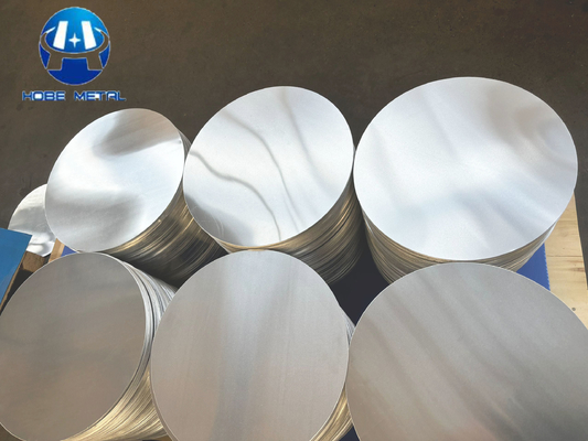 1 Serie Cerchio di alluminio Fusione a laminatura calda Processo di laminatura Produttori di lavorazione dello specchio venduti direttamente