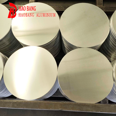Dischi di alluminio non aderenti laminati a caldo 1050 1060 1070 1100 3003 3004, produzione e lavorazione in fabbrica, prodotti di alta qualità