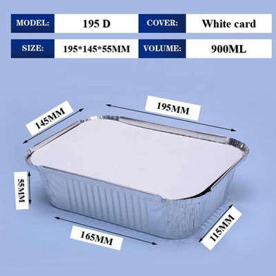 Scatola da pranzo 8085 Disposable Aluminum Foil Loaf Pan