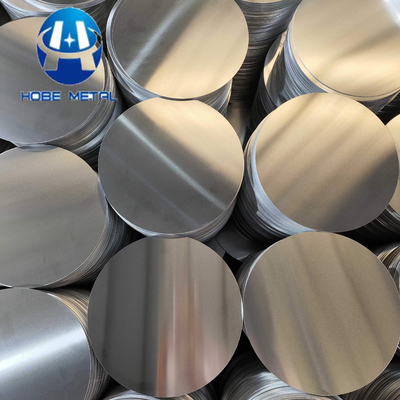 1.6mm Cerchio di alluminio di finitura di mulino con forte resistenza alla corrosione e superficie senza sbavatura di stampa a rulli