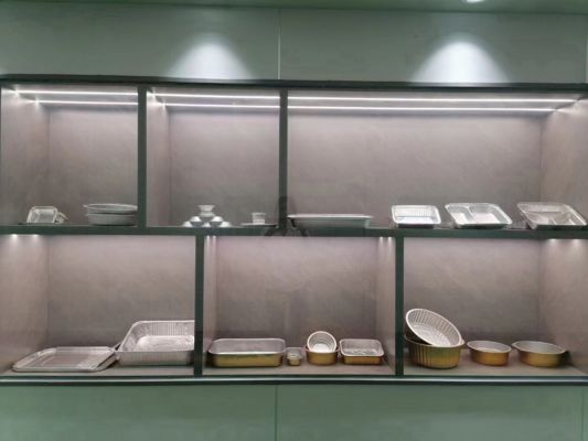 Contenitori per alimenti in foglio di alluminio laminato a freddo, diametro 500 mm