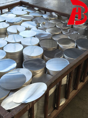 High-Shine Silvery Aluminum Circles 1050/1080 Alloy 80-1600MM Diameter for Household and Industrial Fixtures