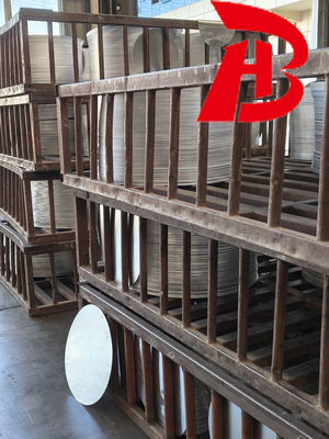 Stretched-formed aluminum round sheets - Kitchenware and cooking utensil raw materials - Thickness range: 80 - 1100mm - Complete range of thicknesses