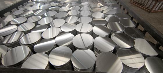 1050 Alloy Aluminum Circles for Household Utensil Making with 0.3-6.0MM Thickness
