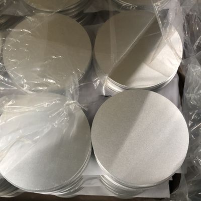 Wear-Resistant Silvery Aluminum Circles 1060 0.3-6.0MM Thick for Home Lighting