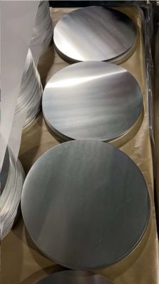 3003 1050 1060 Cerchio di alluminio in bianco o morbido H18, 100 ‰ 1000 mm di diametro, disco di alluminio a disegno profondo per stampaggio di utensili da cucina