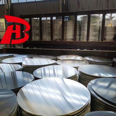 High-Shine Silvery Aluminum Circles 1050/1080 80-1600MM for Household Fixtures