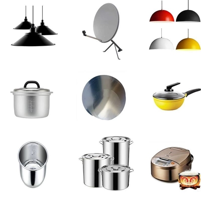 I produttori di anelli di alluminio producono utensili da cucina in legno di alluminio di alta qualità