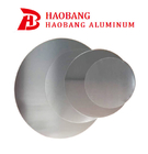 Piatto rotondo di alluminio d'argento su misura del wafer della lega del piatto del disco del metallo del cerchio