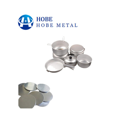 1.8mm 1100 spazii in bianco di alluminio del cerchio, dischi di alluminio rotondi leggeri della padella