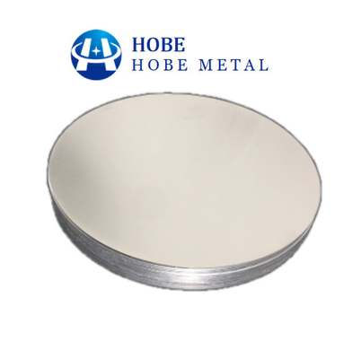 Cucina 1100 Alumini circolare in bianco lucidatura finitura mulino spessore 3 mm laminatura a caldo disco di alluminio per utensili da cucina