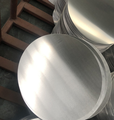 Produttore Spedito piastra di alluminio argento rotondo 2024 Nuovo per utensili da cucina Prezzo basso