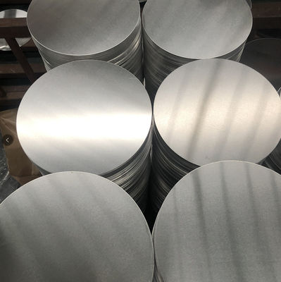Disco per stampaggio profondo di dimensioni personalizzate del cerchio di alluminio della materia prima CC CC 1050 1060 3003 Lega O H18