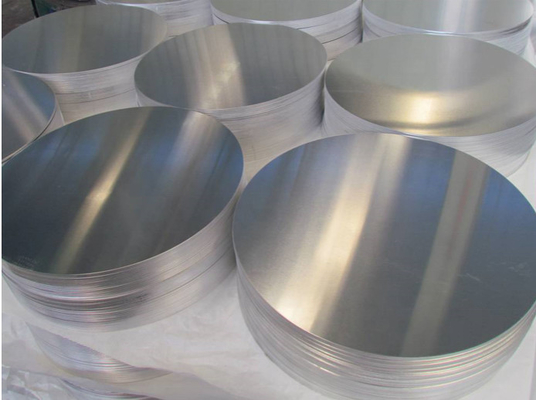 3003 3004 3005 3050 Serie Piastra circolare di alluminio in lamiera metallica per utensili da cucina
