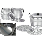 Dischi rotondi di alluminio del cerchio della lega 1050 d'argento a laminazione a caldo anodizzati per le pentole CC/DC