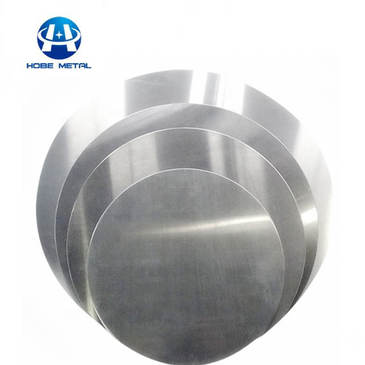 1050 1100 1060 Cerchio di alluminio Diametro 80mm-1600mm Spessore 0,3-6,0mm Personalizzato