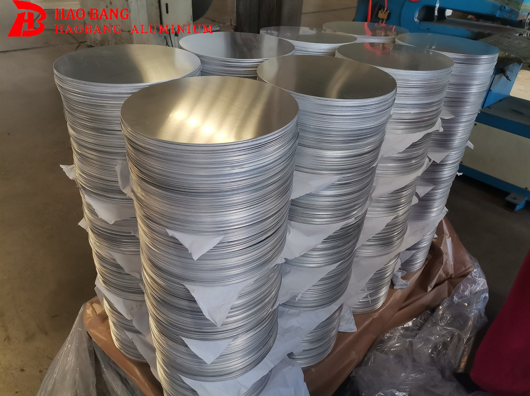 Dischi di alluminio per utensili da cucina Cina Circoli 1100 O H14 H24 Con spessore 0,3-3 mm