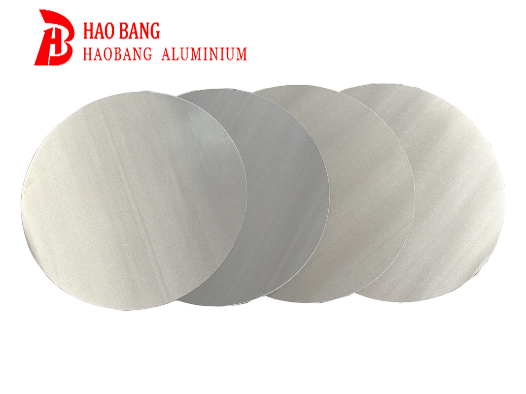 1060 3003 5052 Lega H24 H32 2mm 676mm Diametro Cerchio di alluminio Per segnali di avvertimento stradale
