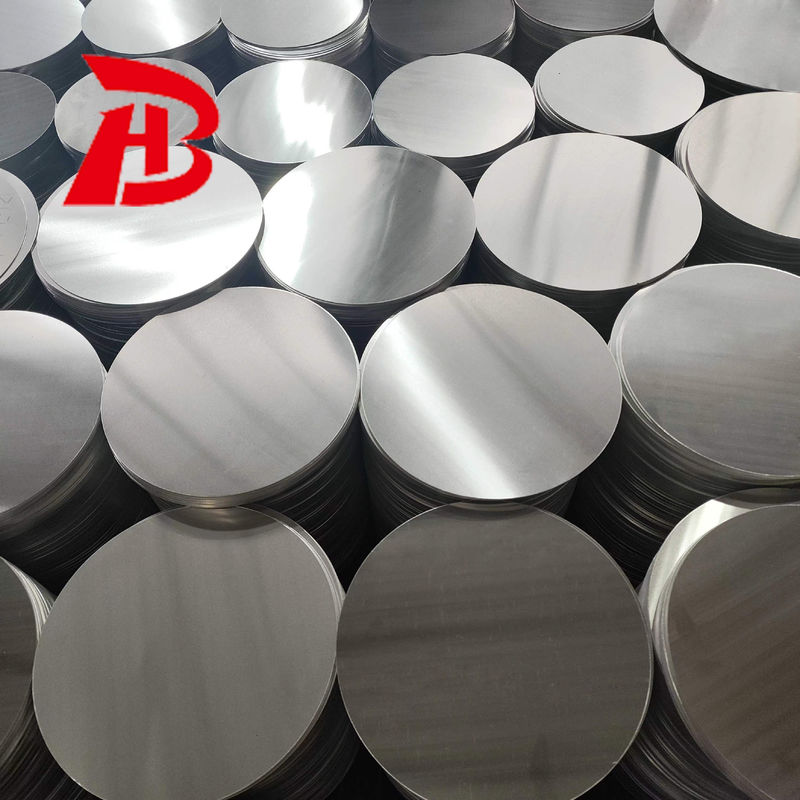 Disco e cerchio di alluminio personalizzabili con spessore 0,3-6 mm e diametro 80-1600 mm per utensili da cucina ad alta conduttività termica